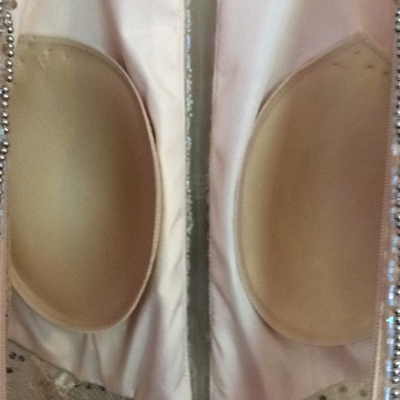 David's Bridal Prom Dress with matching heels